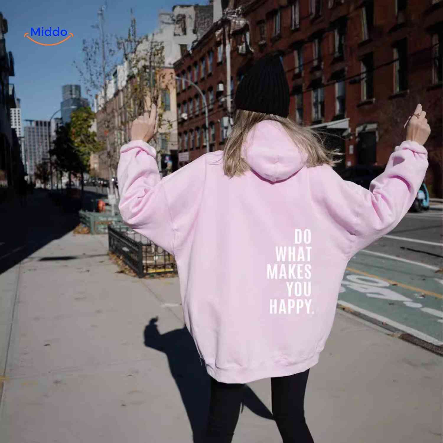 HappiWear™ Hoodie | Oversized, Comfortabel & Stijlvol