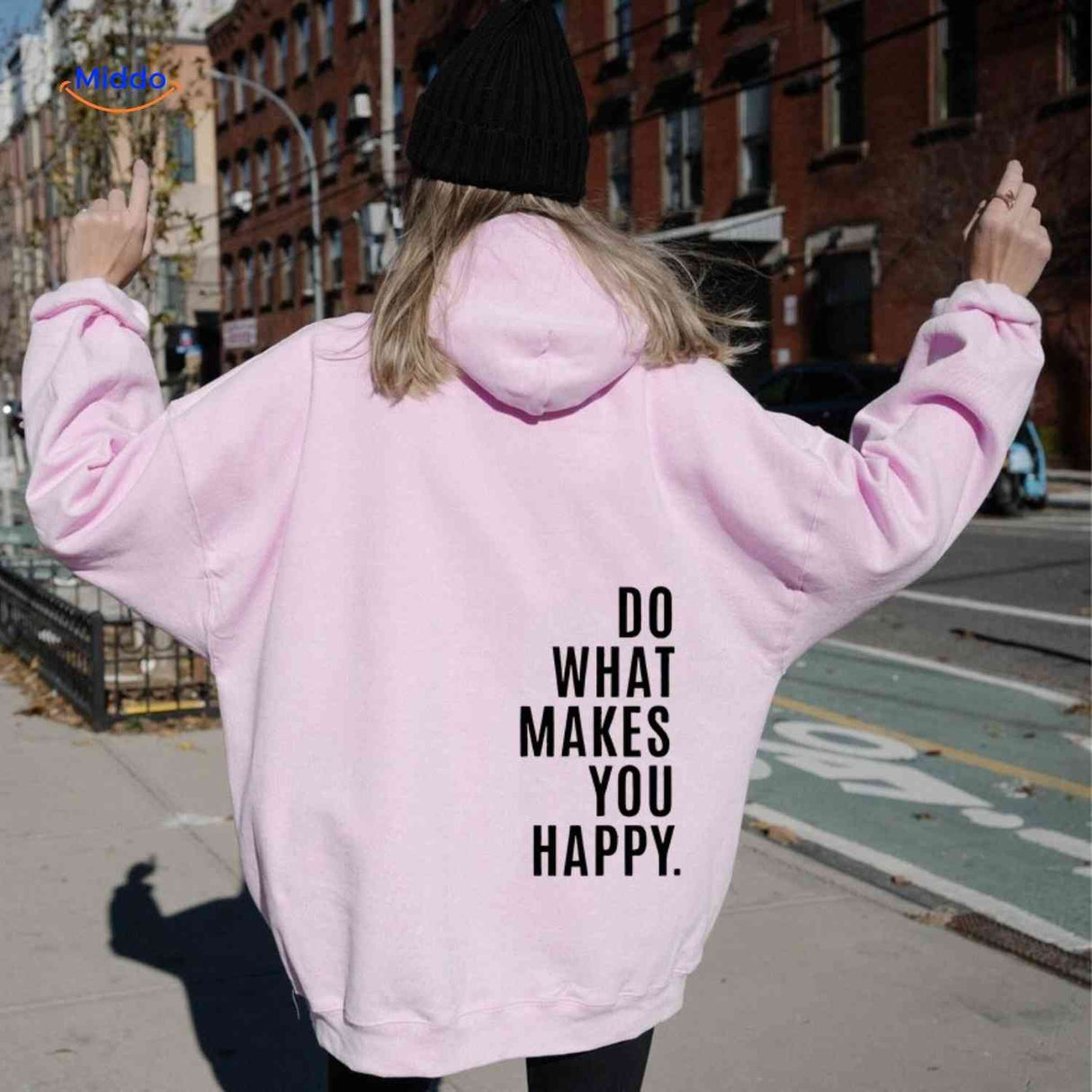 HappiWear™ Hoodie | Oversized, Comfortabel & Stijlvol