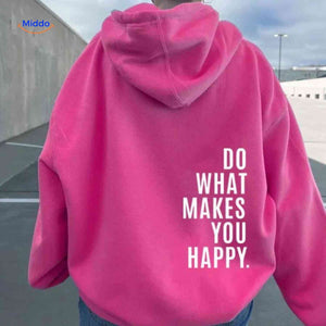 HappiWear™ Hoodie | Oversized, Comfortabel & Stijlvol