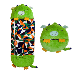 Knuffelslaapzak in draakdesign voor kinderen