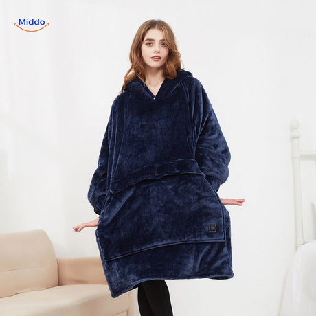 HeatCozy Elektrisch verwarmde trui usb oplaadbaar Middo