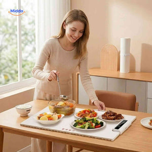 HeatFold Voedselwarmer buffet warmhouden met meerdere schalen www.middo.nl