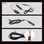 Heatsure zitkussen oplaadkabel met voeding en stekker www.middo.nl