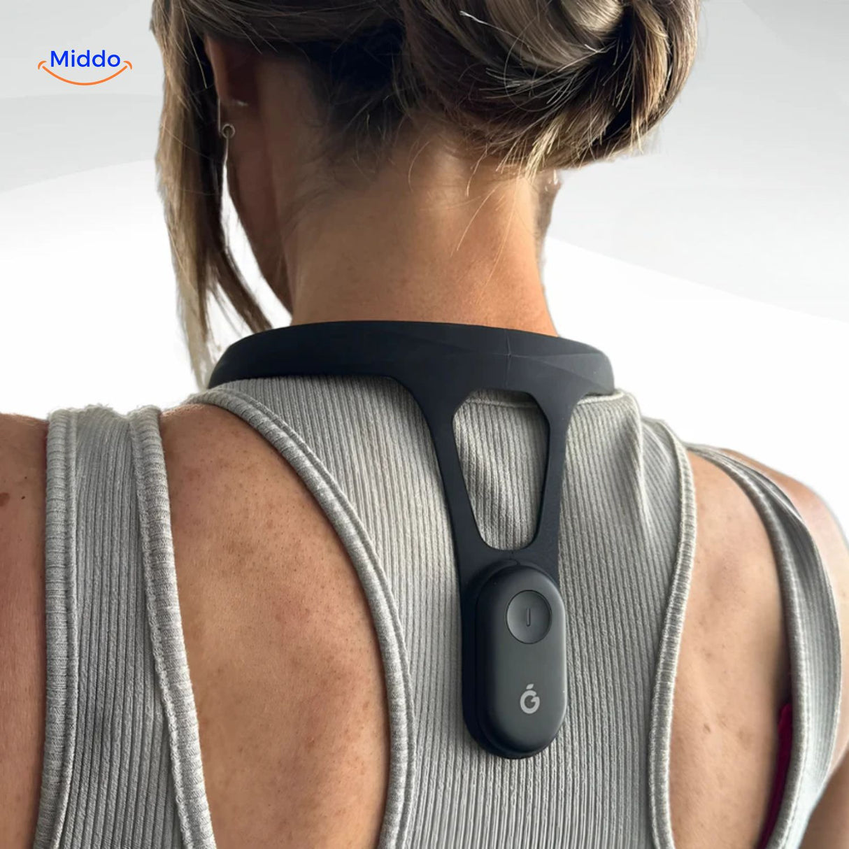 Hipee Smart achterzijde en stijlvolle halsband www.middo.nl