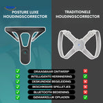 Hipee Smart luxe versus traditionele houding corrector www.middo.nl