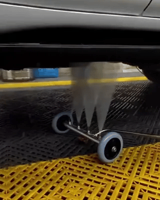 HydroClean auto onderstel met verstelbare hoek www.middo.nl