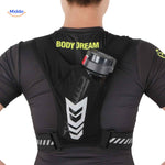 HydroRun Sporttas met fleshouder en reflecterend logo op de rug www.middo.nl