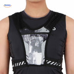 HydroRun Sporttas reflecterend hardloopvest met gaasvoorpaneel www.middo.nl