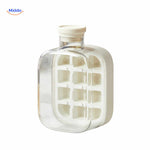 IceNova Flesbeker wit compacte ijsblokjesfles met schroefdop www.middo.nl