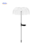 JellyGlow Solar fontijn licht met paraplu stijl glanzende decoratie www.middo.nl