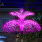 JellyGlow Solar fontijn met ster top glanzende ontwerp www.middo.nl