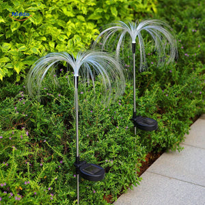 JellyGlow Solar licht fontijn met multi kleurige bloem ontwerp www.middo.nl