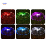 JellyGlow Solar licht fontijn met multi kleurige lampen www.middo.nl