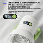 JuiceX blender met digitaal display en lange batterijduur www.middo.nl