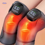 KneeRelief Pro draagbare verwarmings massager knie www.middo.nl