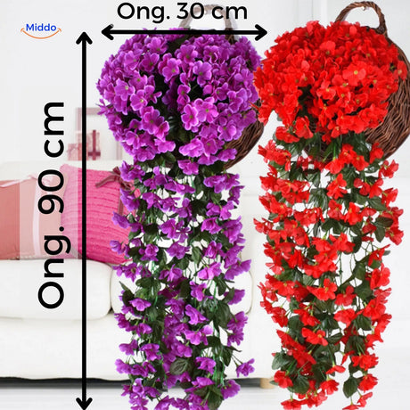 Afmetingen van Middo's Kunst Orchideeën