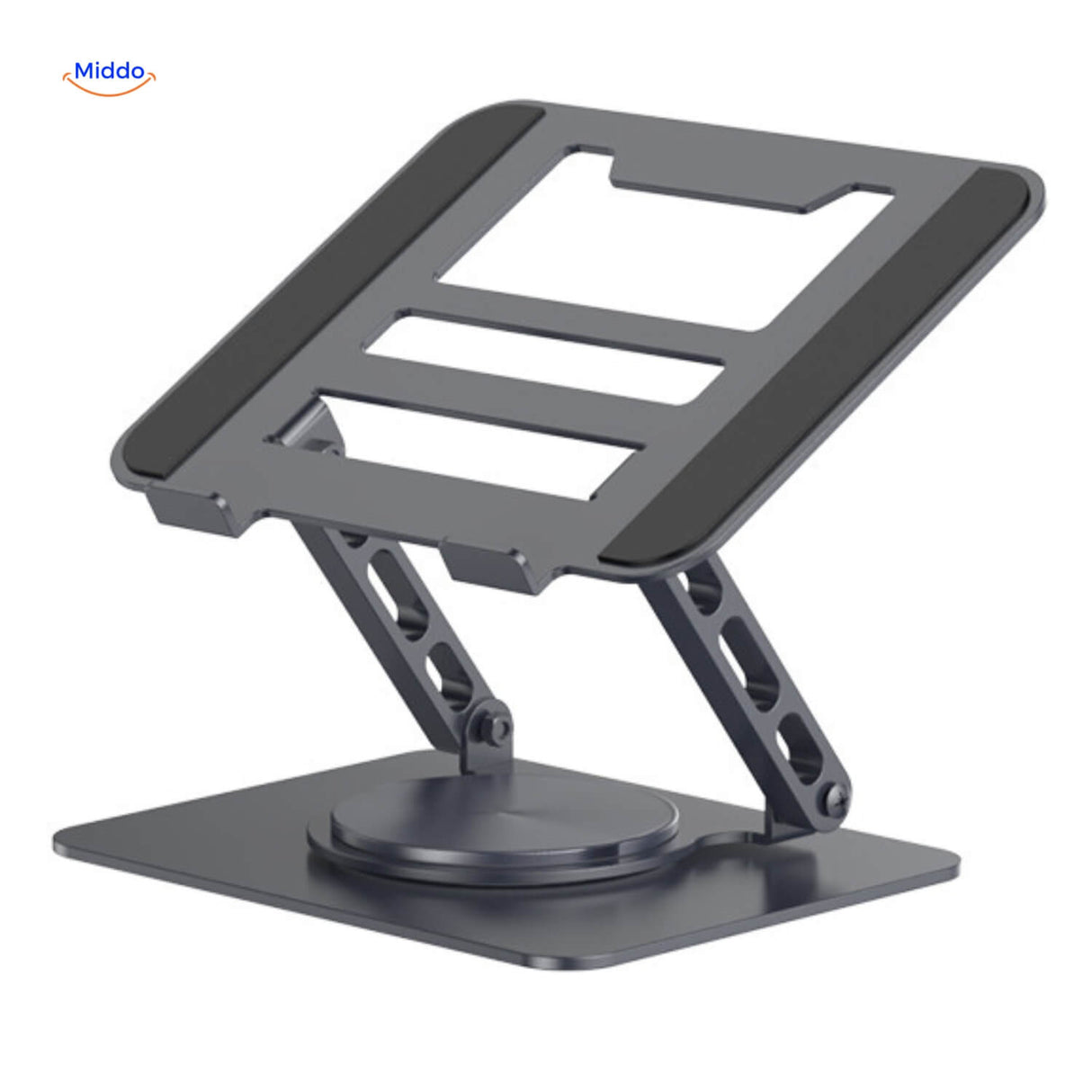 Support rotatif à 360° en aluminium pour ordinateur portable ou tablette - RÉDUCTION DU VENDREDI NOIR ! 