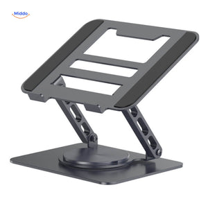 Support rotatif à 360° en aluminium pour ordinateur portable ou tablette - RÉDUCTION DU VENDREDI NOIR ! 