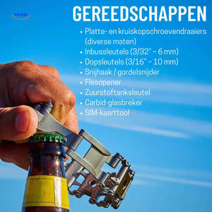 Alle functies van de SurvivePro-armband