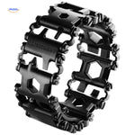 Leathermand logo zwart armband