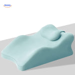 LegraLift Kussen blauw met hoofdsteun www.middo.nl