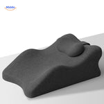 LegraLift Kussen zwart met hoofdsteun www.middo.nl