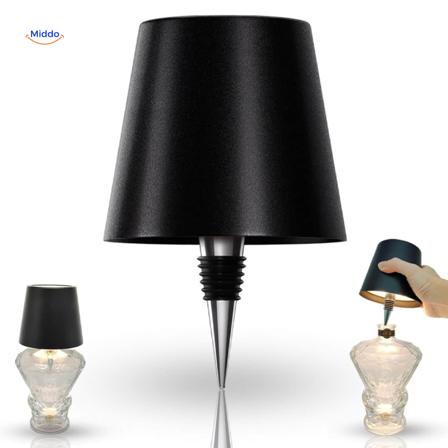LumaVino™ Wijnlamp – Maak van Elke Fles een Betoverende Lichtbron!