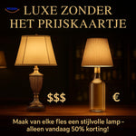 LumaVino is als een Dure Luxe lamp zonder het prijskaartje. Te koop bij Middo.nl