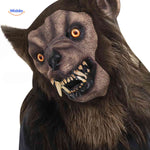 Lupinox Masker schrikwekkende wolvenmasker close up www.middo.nl