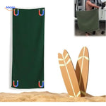 MagnaTowel Strand handdoek met magneten voor onderweg www.middo.nl