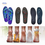 MagneFlex Inlegzolen met ondersteunende kleurige punten voor comfort www.middo.nl