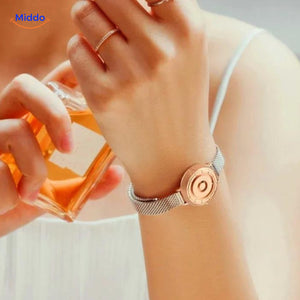 Magnetic watch voor vrouwen om een vrouwen pols