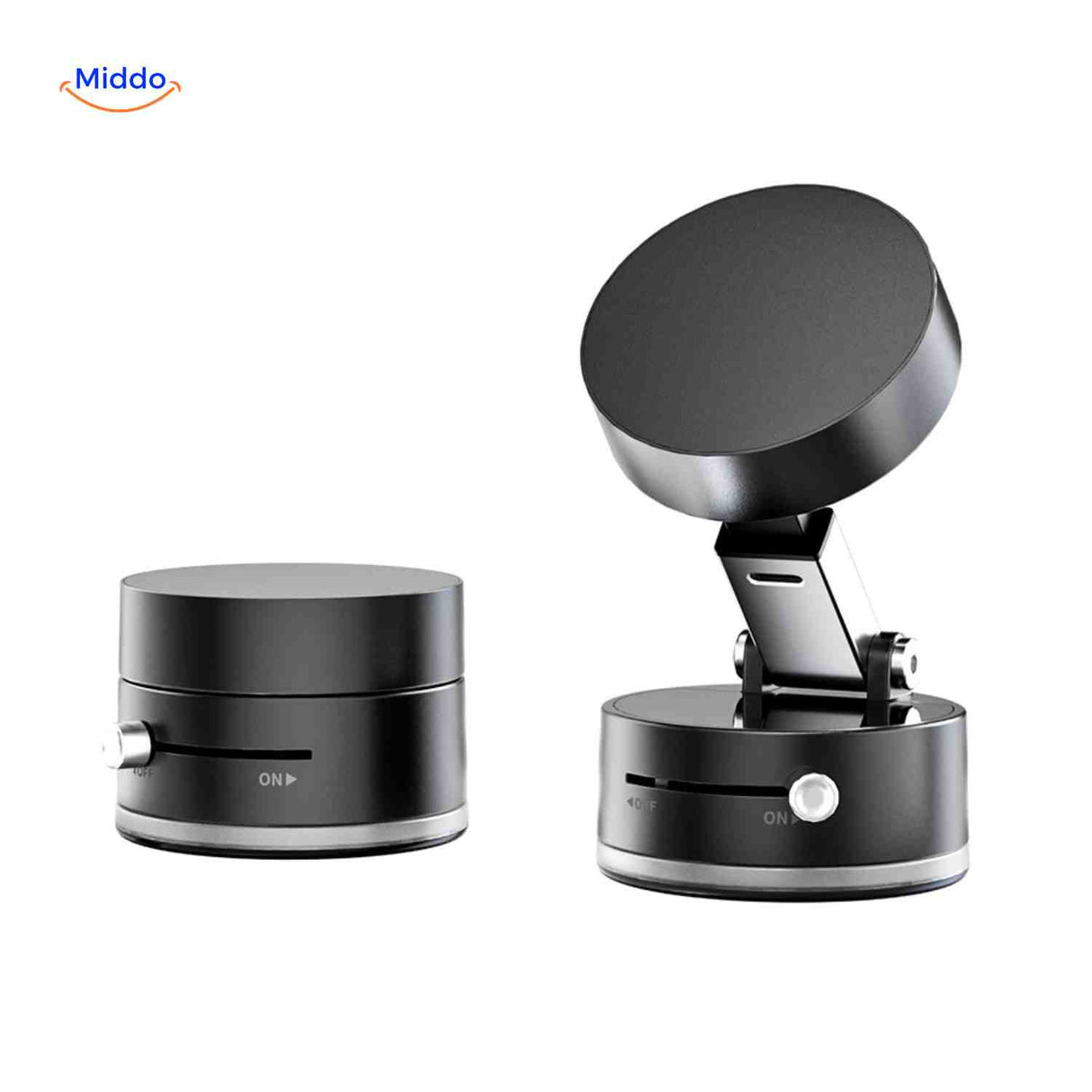 Magnetix Phone Houder compact opvouwbaar ontwerp www.middo.nl