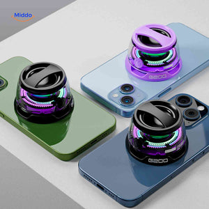 MagniBeat Speaker op smartphone bevestigd www.middo.nl