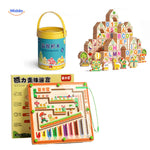 MagnoMaze Spel houten puzzel blokken educatief speelgoed kinderen www.middo.nl