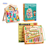 MagnoMaze Spel houten tetris blokken educatief puzzel kinderen www.middo.nl
