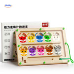 MagnoMaze Spel magnetisch ballen doolhof kleuren leren kinderen www.middo.nl