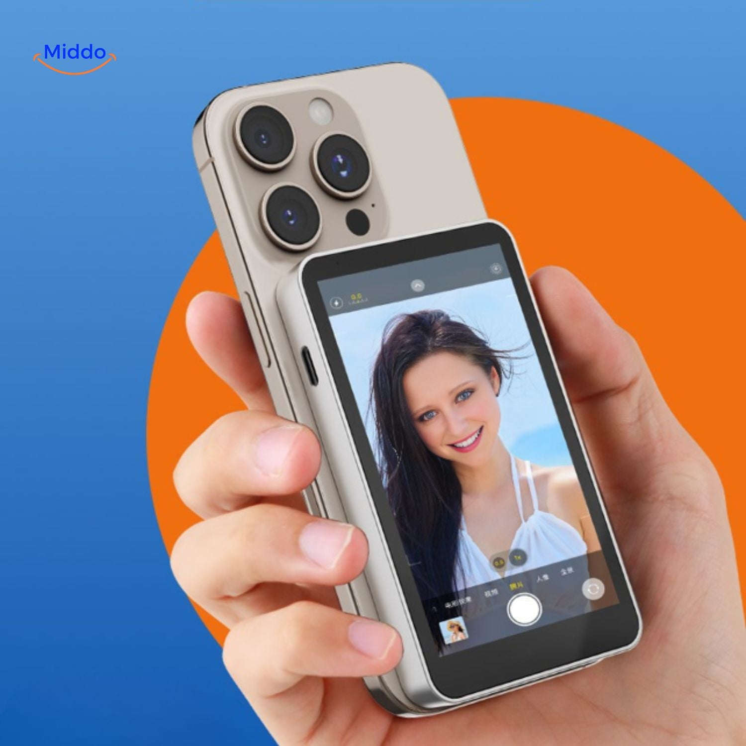 MagnoScreen™ Achterdisplay | Magnetisch, draadloos en live-weergave