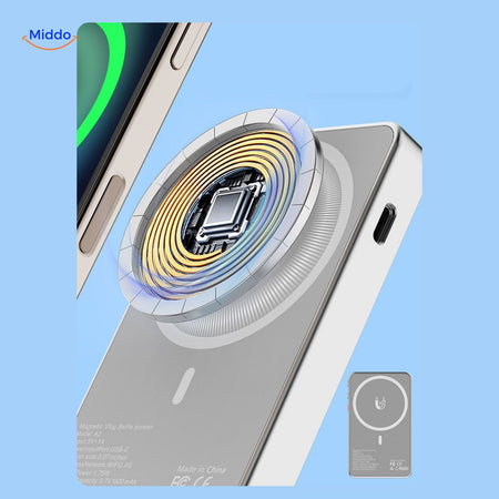 MagnoScreen™ Achterdisplay | Magnetisch, draadloos en live-weergave