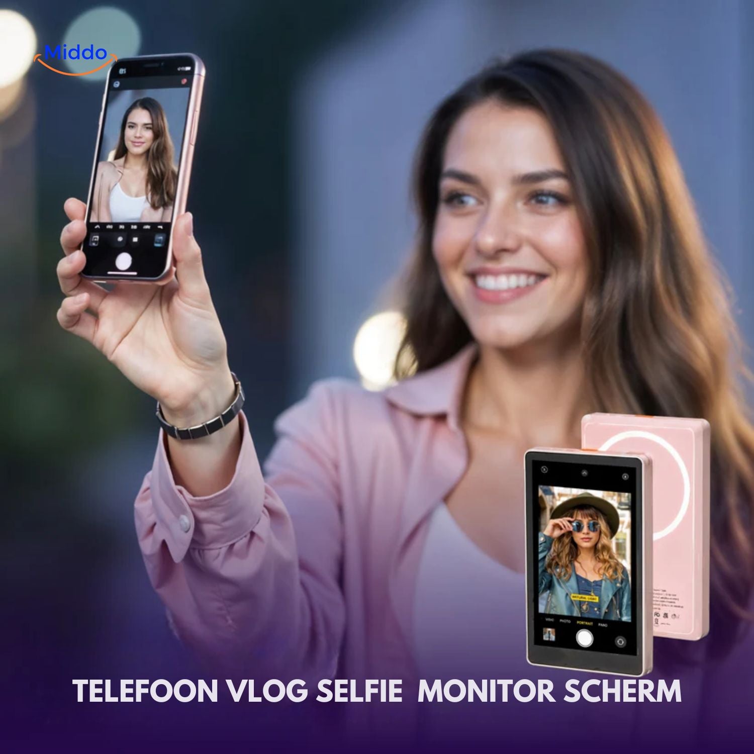 MagnoScreen™ Achterdisplay | Magnetisch, draadloos en live-weergave