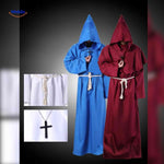 Monkara Kostuum mystiek hooded robe kostuum www.middo.nl