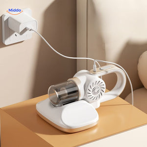 MopVac Pro draadloze zuiger met vloer en meubel reiniging www.middo.nl