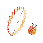 Morphix Ring maten armband 7cm en ring 1 5cm www.middo.nl