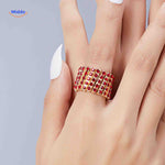 Morphix Ring multicolor armband met strass www.middo.nl