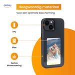 NFCScreen Case zwart met foto van jong meisje www.middo.nl