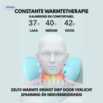 NeckEase™ Massagekussen | Kneedmassage, EMS & warmtetherapie