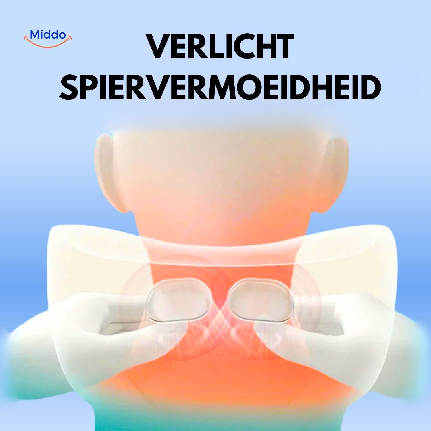 NeckEase™ Massagekussen | Kneedmassage, EMS & warmtetherapie