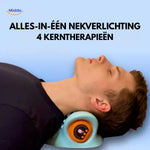 NeckEase™ Massagekussen | Kneedmassage, EMS & warmtetherapie