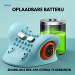 NeckEase™ Massagekussen | Kneedmassage, EMS & warmtetherapie
