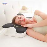NeckRest Kussen massager ervaring met kleur en textuur www.middo.nl